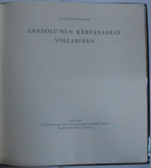 Anadolu’nun Kervansaray Yollarında Kod: 1-X-10
