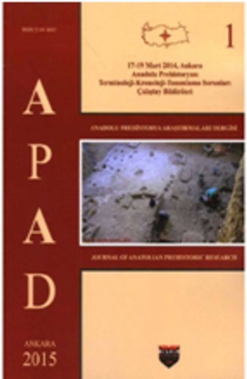 Anadolu Prehistorya Araştırmaları 1 / APAD 1