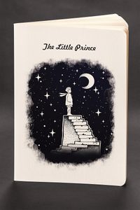 Akıl Defteri - The Little Prince - Stair to Moon (Cep Boy)