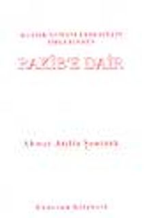 Rakib'e Dair (Klasik Osmanlı Edebiyatı Tiplerinden)