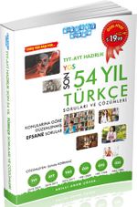 TYT AYT Hazırlık Son 54 Yıl Türkçe Soruları ve Çözümleri