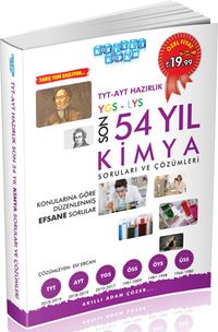 TYT AYT Hazırlık Son 54 Yıl Kimya Soruları ve Çözümleri