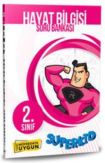 2. Sınıf Hayat Bilgisi Soru Bankası (Süperkid Serisi)