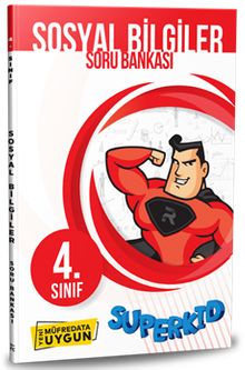 4. Sınıf Sosyal Bilgiler Soru Bankası (Süperkid Serisi)