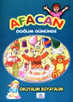 Afacan Doğum Gününde Okuyalım Boyayalım