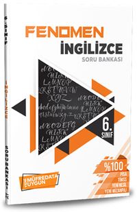 6. Sınıf İngilizce Soru Bankası (Fenomen Serisi)