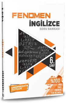 6. Sınıf İngilizce Soru Bankası (Fenomen Serisi)
