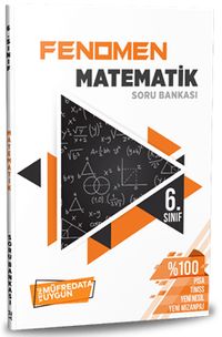 6. Sınıf Matematik Soru Bankası (Fenomen Serisi)	