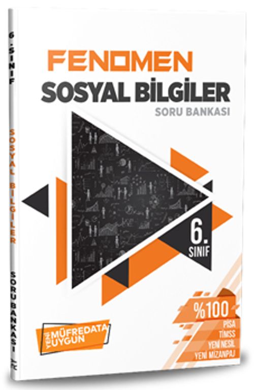 6. Sınıf Sosyal Bilgiler Soru Bankası (Fenomen Serisi)