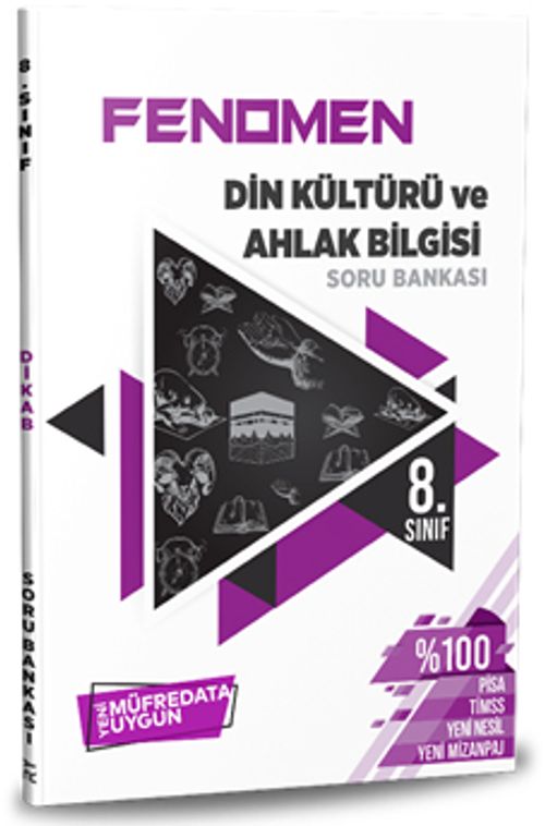 8. Sınıf Din Kültürü ve Ahlak Bilgisi Soru Bankası (Fenomen Serisi)