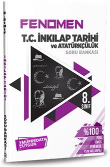 8. Sınıf T. C. İnkılap Tarihi ve Atatürkçülük Soru Bankası (Fenomen Serisi)	