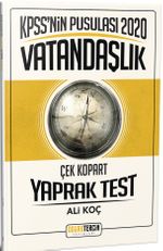 2020 KPSS'nin Pusulası Vatandaşlık Yaprak Test 