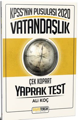 2020 KPSS'nin Pusulası Vatandaşlık Yaprak Test 