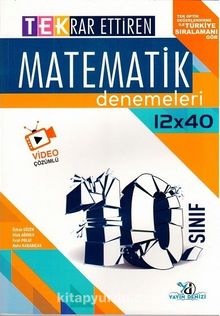 10. Sınıf Matematik TEK 12 x 40 Deneme