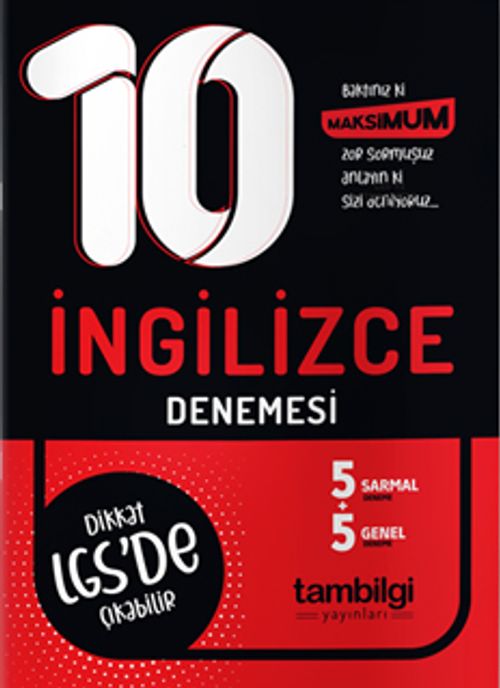 8. Sınıf İngilizce Branş Denemesi