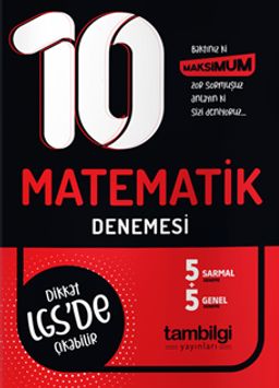 8. Sınıf Matematik 10 Branş Denemesi