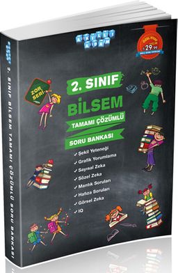 2. Sınıf Bilsem Tamamı Çözümlü Soru Bankası Zor Seri