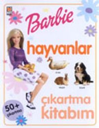 Barbie Hayvanlar Çıkartma Kitabı
