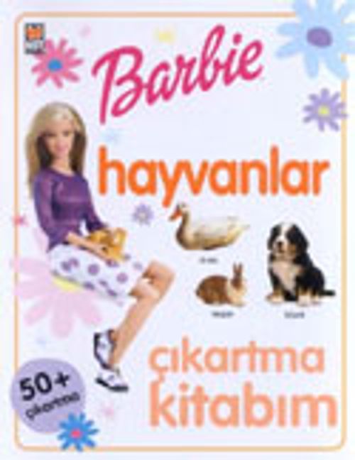 Barbie Hayvanlar Çıkartma Kitabı