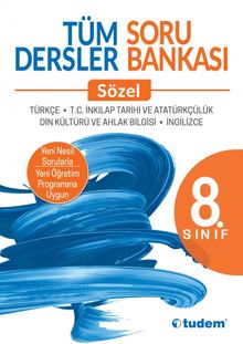8. Sınıf Tüm Dersler Sözel Soru Bankası