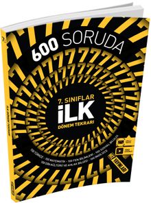 7. Sınıf 600 Soruda İlk Dönem Tekrarı