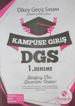 DGS 2020 Kampüse Giriş 4'lü Deneme Seti	
