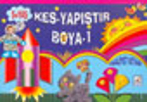 Kes-Yapıştır Boya -1- Faaliyet Kitabı