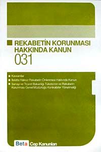 Rekabetin Korunması Hakkında Kanun / Cep-031