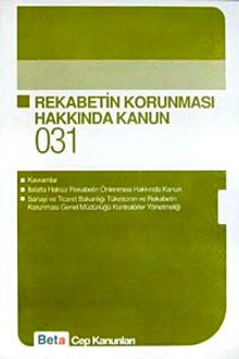 Rekabetin Korunması Hakkında Kanun / Cep-031