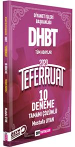 2020 DHBT Teferruat Serisi Tamamı Çözümlü 10 Deneme