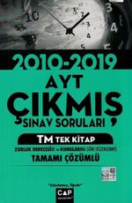 AYT TM Tek Kitap Tamamı Çözümlü Çıkmış Sınav Soruları