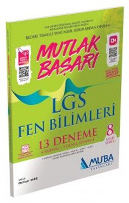 LGS Mutlak Başarı Fen Bilimleri 13 Deneme (1836)
