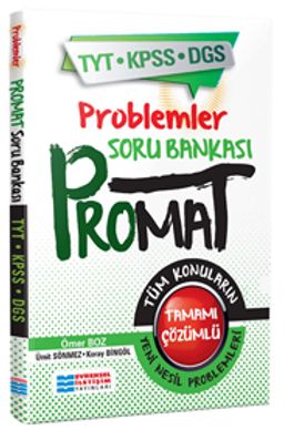 TYT-KPSS-DGS Promat Problemler Soru Bankası