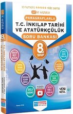 8. Sınıf T. C. İnkılap Tarihi ve Atatürkçülük Video Çözümlü Soru Bankası