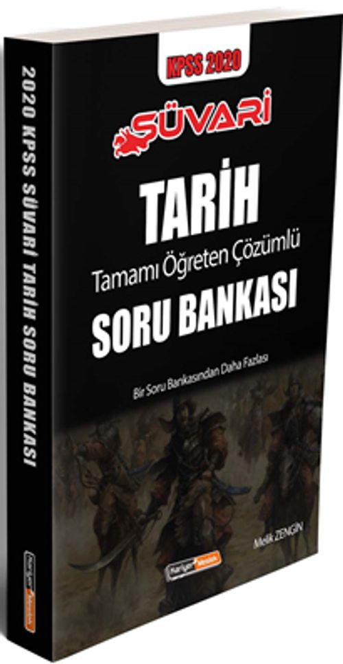 2020 KPSS Süvari Tarih Tamamı Öğreten Çözümlü Soru Bankası 