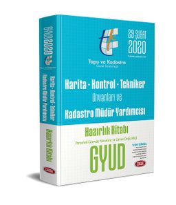 Harita - Kontrol - Tekniker Unvanları Ve Kadastro Müdür Yardımcısı Görevde Yükselme Ve Unvan Değişikliği Hazırlık Kitabı