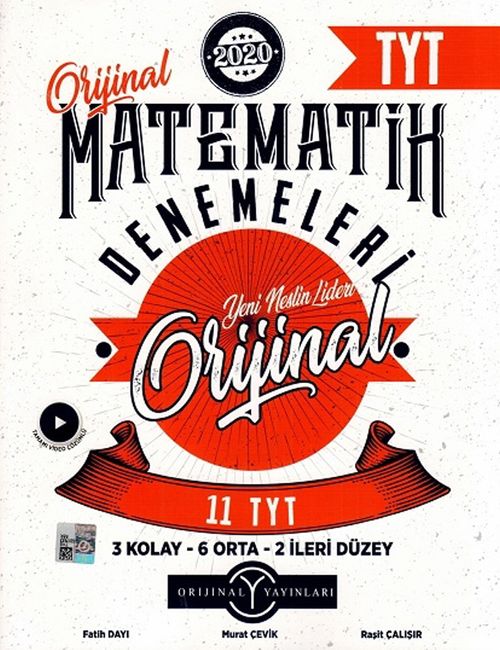 TYT Orijinal Matematik 11'li Denemeleri
