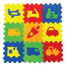 Eğitici Oyun Yer Matı Eco Taşıtlar 33x33 7 mm (390993)