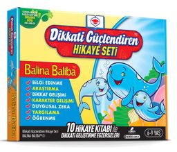 Balina Baliba ile Dikkatimizi Güçlendirelim (10 Kitap Takım)