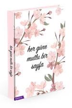 Renkli, Kokulu, Planlayıcı Defter (Çiçek Desenli)
