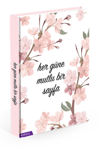 Renkli, Kokulu, Planlayıcı Defter (Çiçek Desenli)