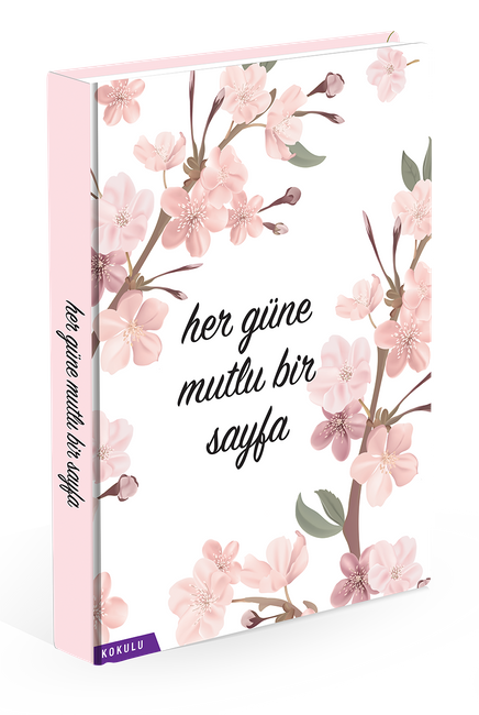 Renkli, Kokulu, Planlayıcı Defter (Çiçek Desenli)