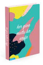 Renkli, Kokulu, Planlayıcı Defter (Renk Desenli)