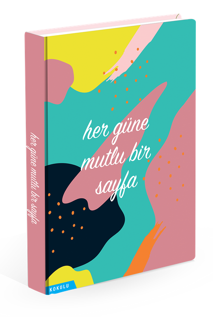 Renkli, Kokulu, Planlayıcı Defter (Renk Desenli)