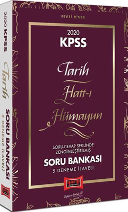 2020 KPSS Hatt-ı Hümayun Tarih Çözümlü Soru Bankası 5 Deneme İlaveli