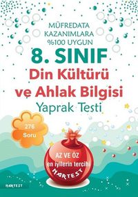 8. Sınıf Din Kültürü ve Ahlak Bilgisi Yaprak Testi