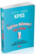 2020 KPSS A'dan Z'ye Eğitim Bilimleri Tek Kitap Tamamı Çözümlü Soru Bankası