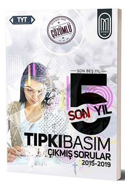 TYT Tıpkı Basım Son 5 Yıl Fasikül Çözümlü Çıkmış Sorular