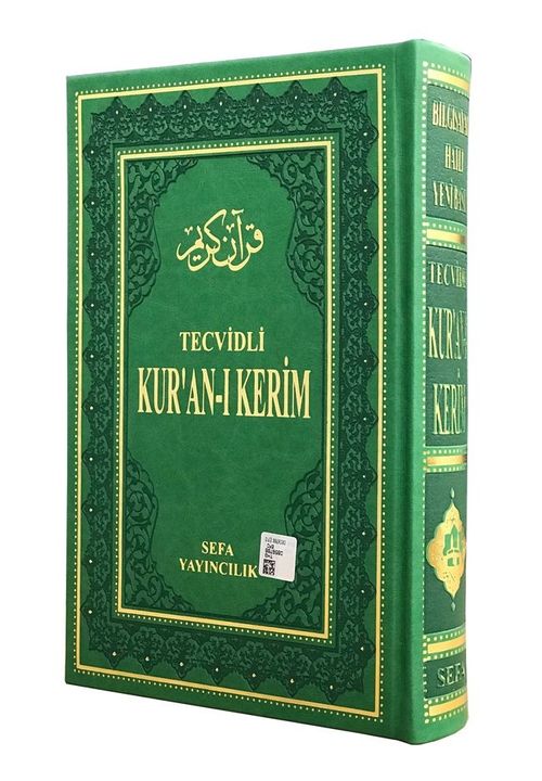 Tecvidli Kur'an-ı Kerim / Renkli-Orta Boy