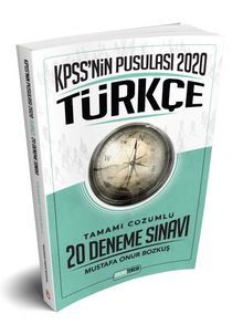 2020 KPSS'nin Pusulası Türkçe Tamamı Çözümlü 20 Deneme
